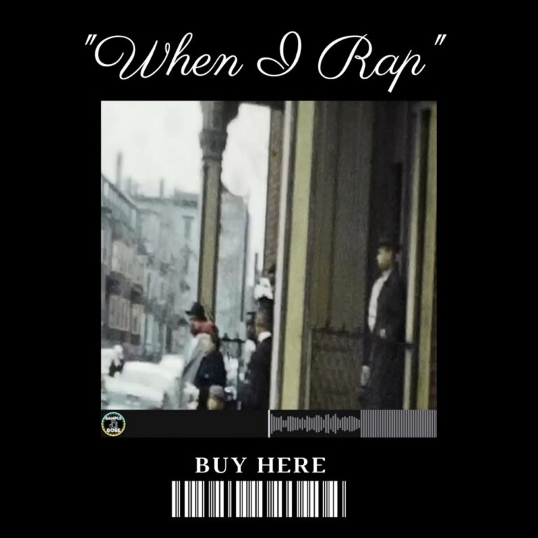 When I rap album artwork