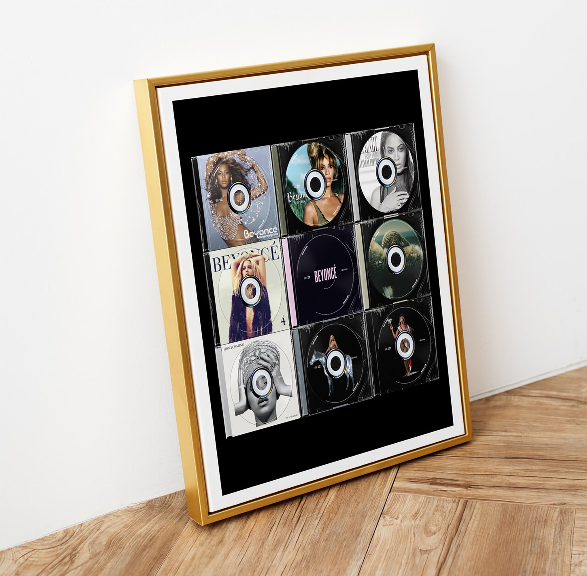Beyonce - Discography (CD poster)