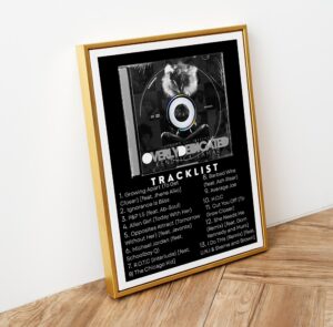 Kendrick Lamar - Overly Dedicated (CD poster)