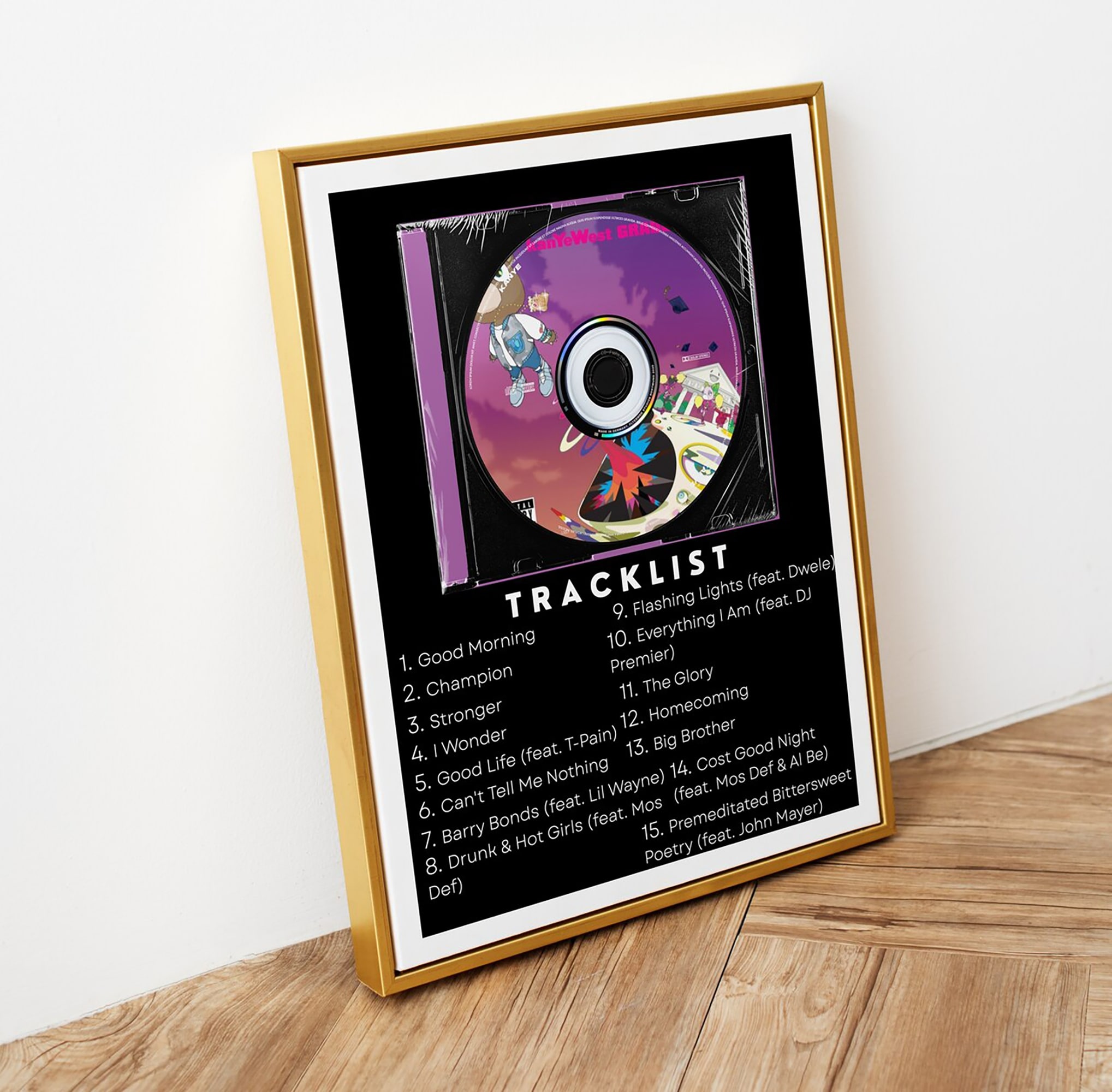 Kanye West - Graduation (CD poster)