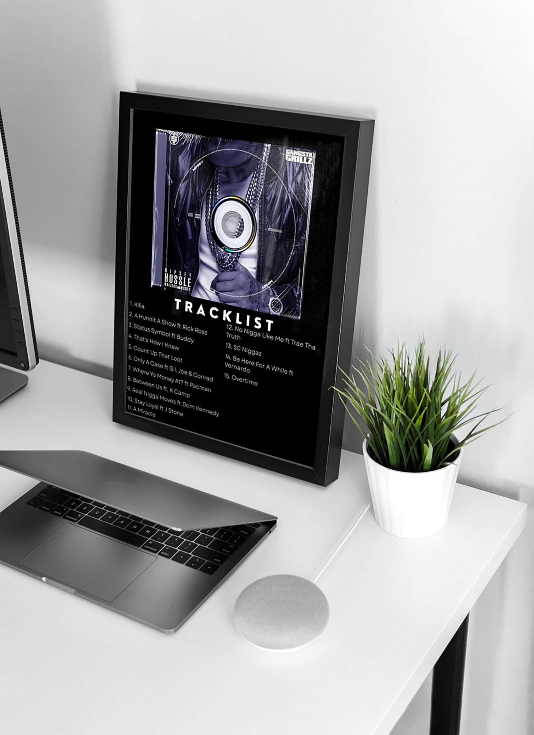 Nipsey Hussle - Mailbox Money (CD poster)