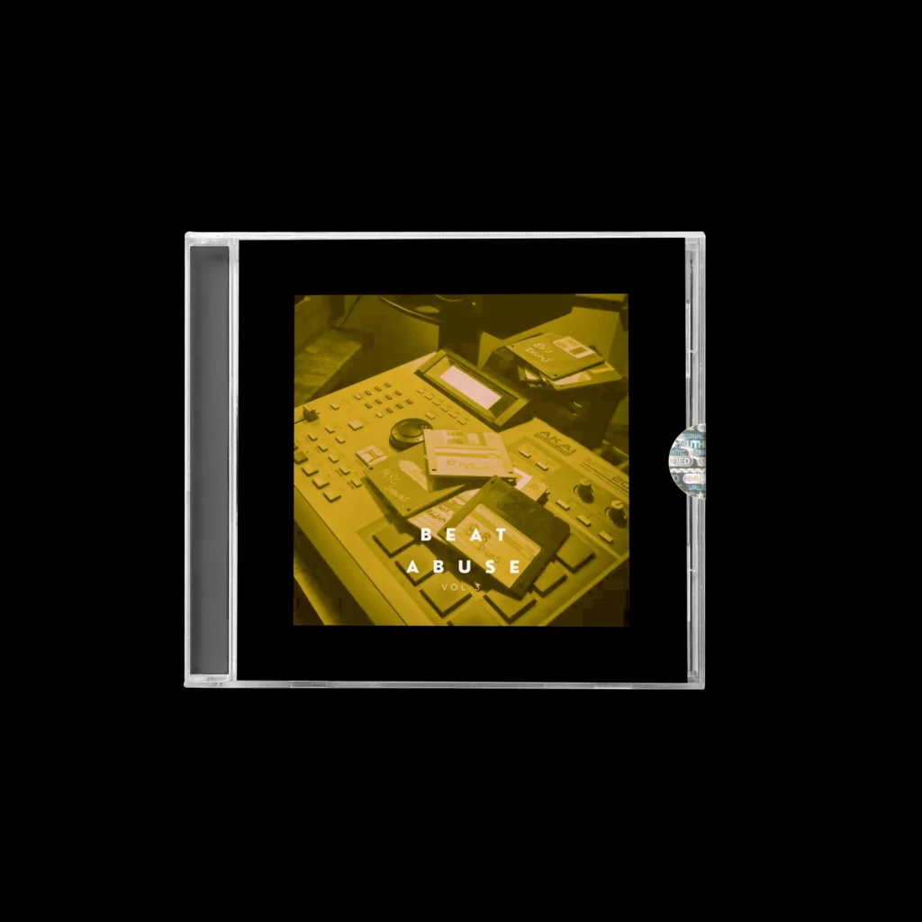 SampleDose - Beat Abuse Vol. 3 drum kit artwork