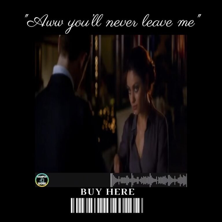 Aww You'll Never Leave Me beat artwork by SampleDose